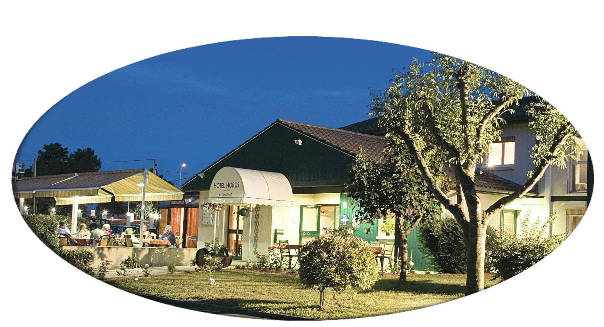 Logis Hotel Horus Restaurant Les Bruyeres Toulenne Luaran gambar